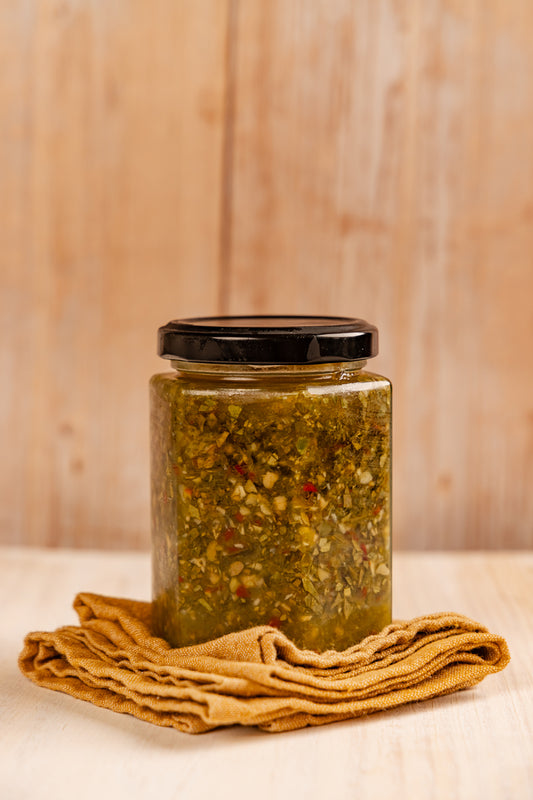 Salsa Chimichurri de Aceitunas